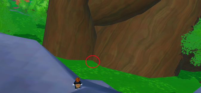 Black Hole Egg spawn location at the base of the biggest tree in Ride a Pet