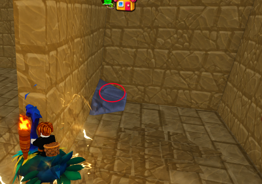 Egg spawn location inside the maze beneath the pyramid in Ride a Pet